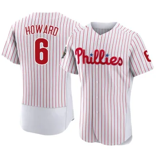 Authentic Men's Ryan Howard Philadelphia Phillies 2022 World Series Home Jersey - White