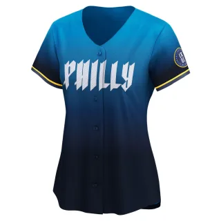 Limited Women's Chuck Klein Philadelphia Phillies 2024 City Connect Jersey - Blue