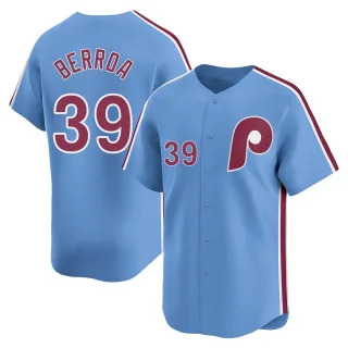 Limited Youth Steward Berroa Philadelphia Phillies Alternate Jersey - Light Blue