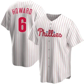 Replica Youth Ryan Howard Philadelphia Phillies Home Jersey - White